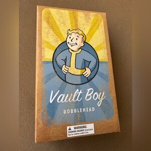 VAULT BOY Bobblehead Fallout 4 Loot Crate Exclusive Vault Tec Bethesda NIB 2016